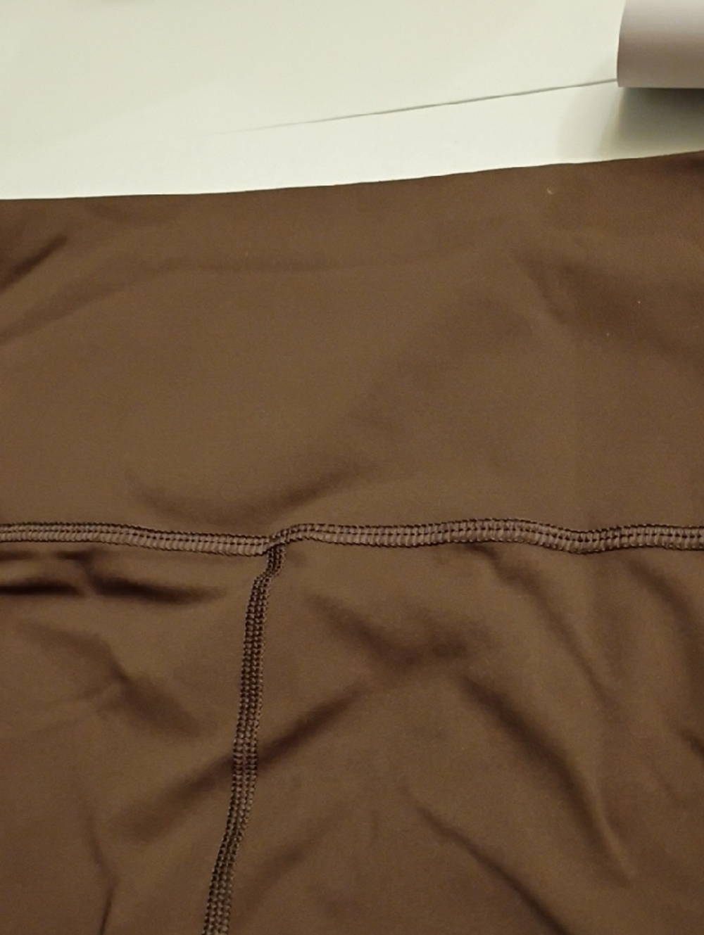Everlane Brown High-Rise Cropped Leggings - Picture 8 of 8